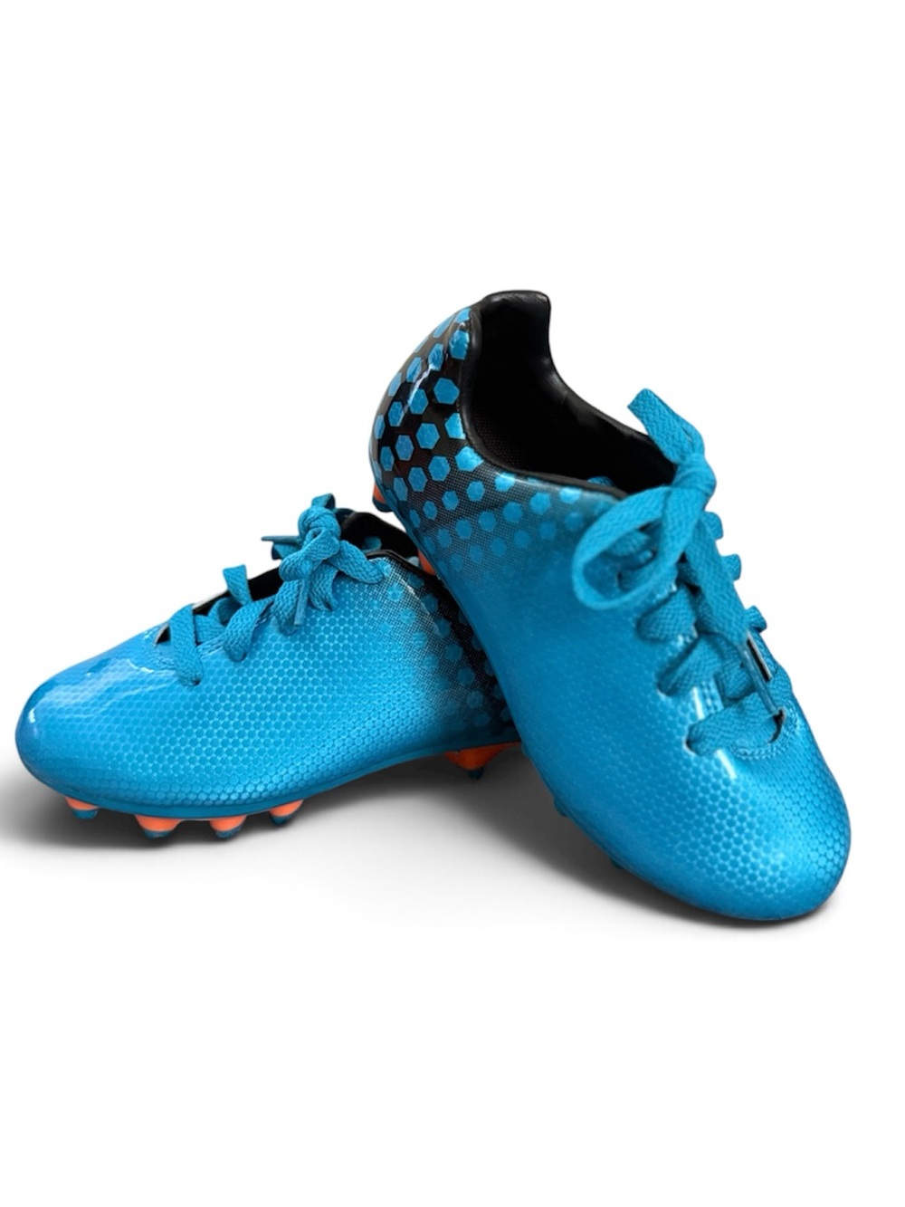 VIZARI, Palomar Firm Ground Soccer Cleats - Black/Blue ,size 11.5